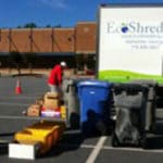 offiste shred and food drive