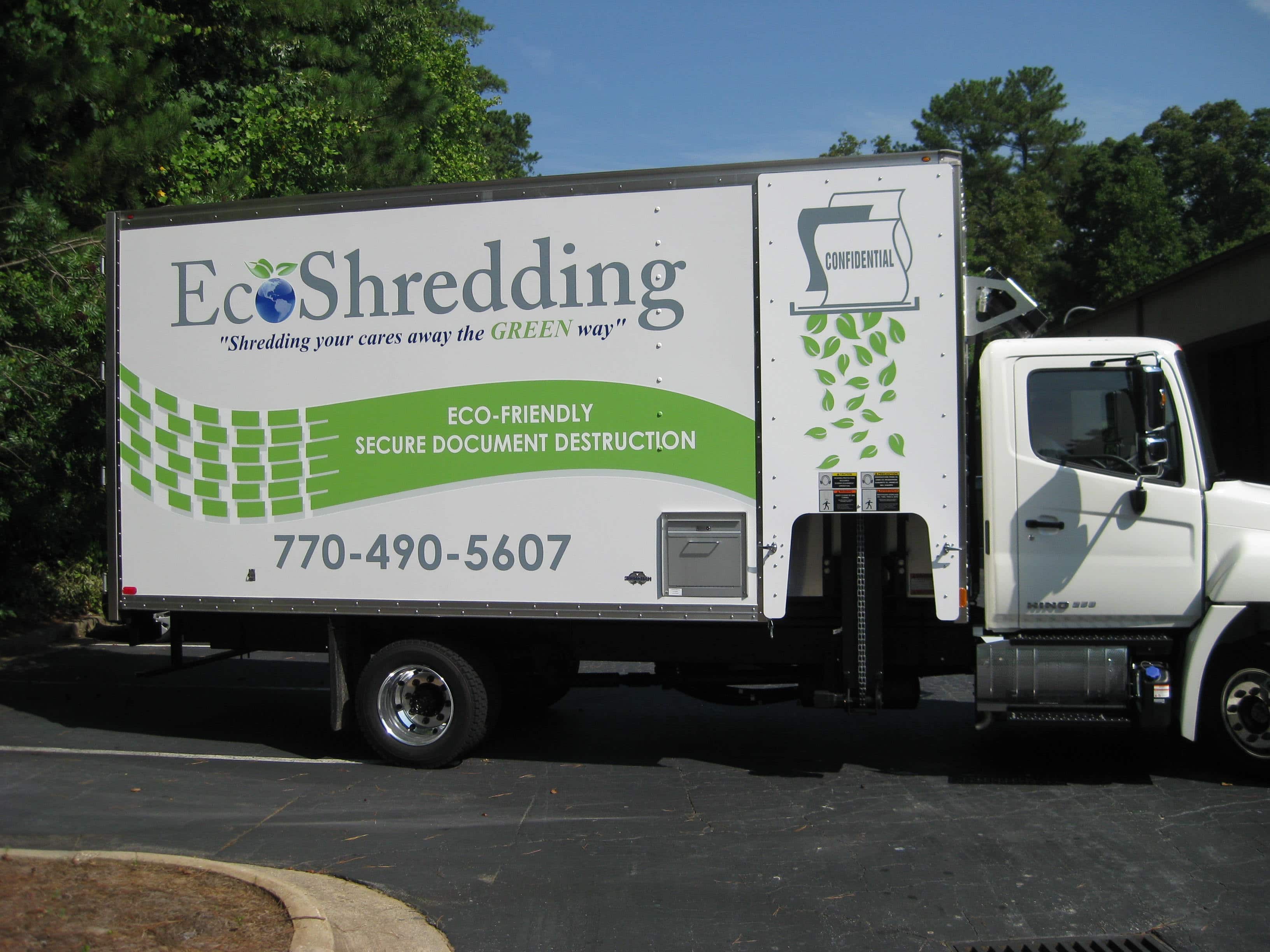 New Ecoshredding truck 3